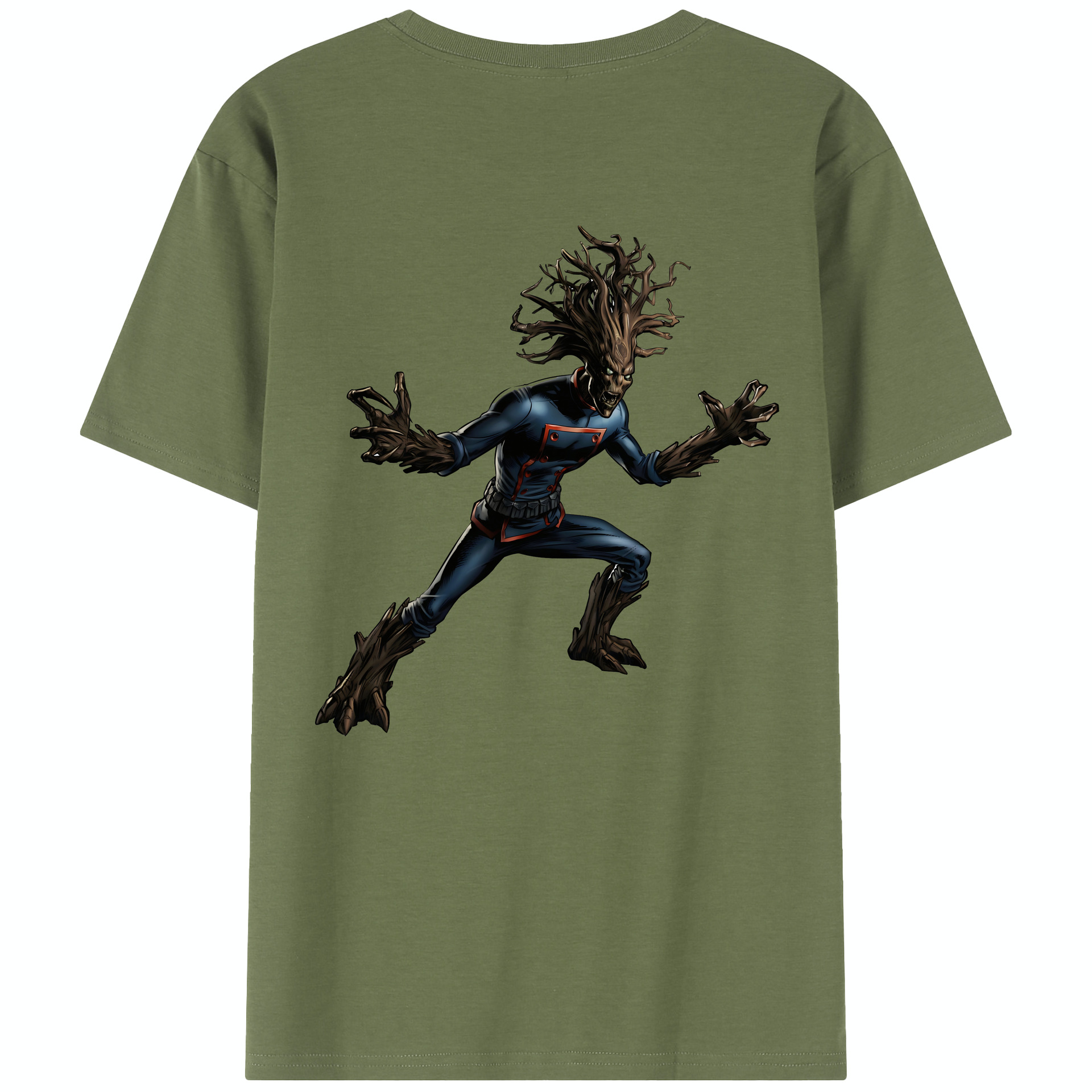 （画像用） アベンジャーズ The Avengers 綿100％半袖Tシャツ（背面プリント）